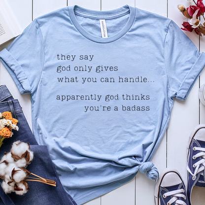 BadAss 🎗️ Cancer Support T-shirt