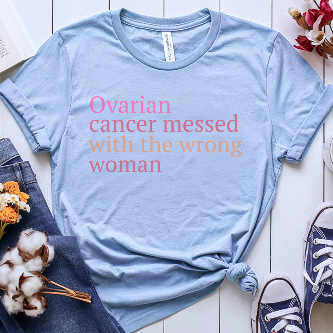 Ovarian🎗️ Cancer Support T-shirt
