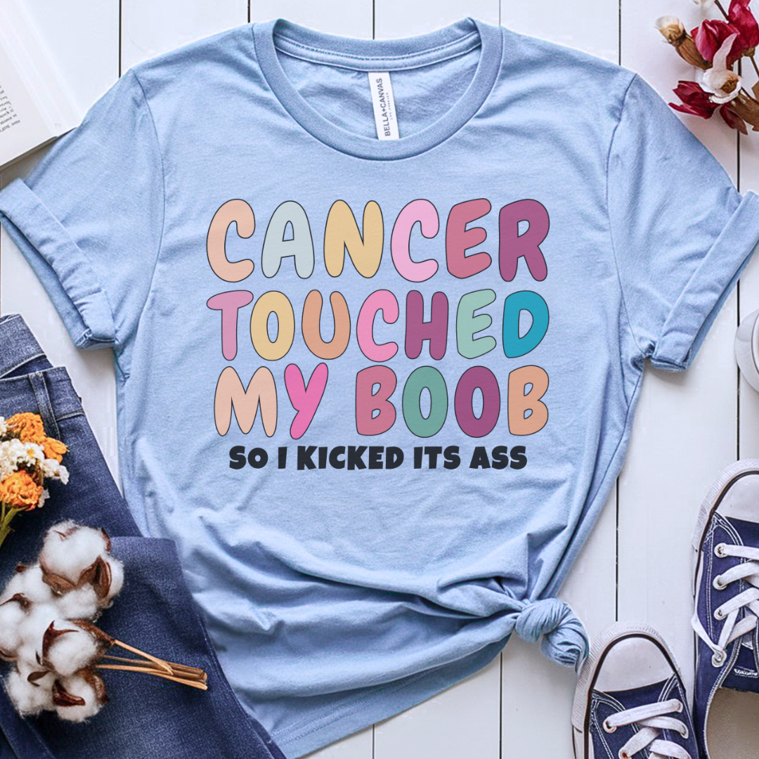 My boob🎗️ Cancer Support T-shirt
