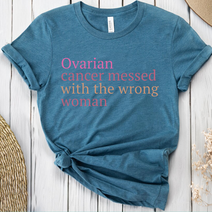 Ovarian🎗️ Cancer Support T-shirt