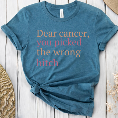 Dear 🎗️ Cancer Support T-shirt
