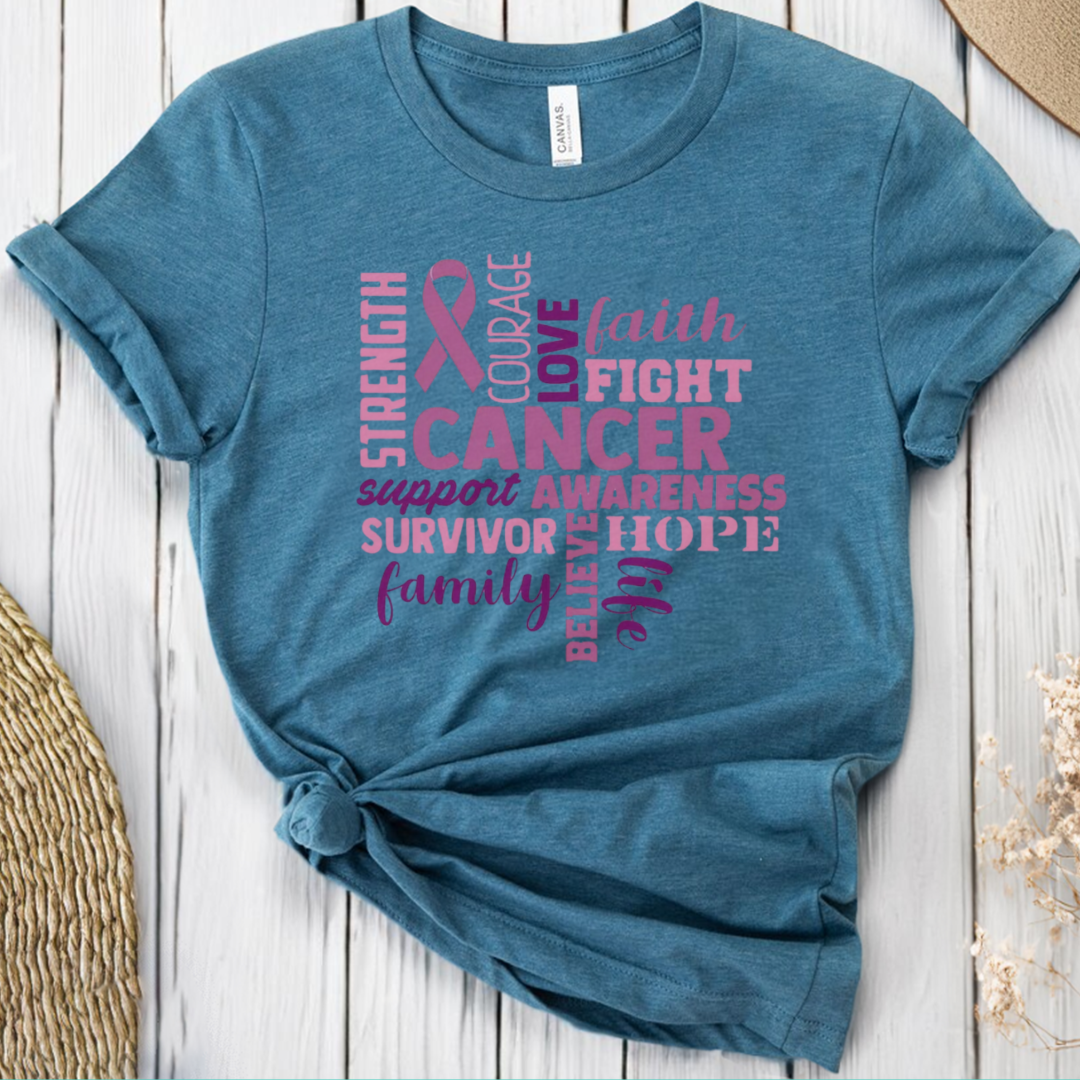 Support Awareness🎗️ Cancer Support T-shirt