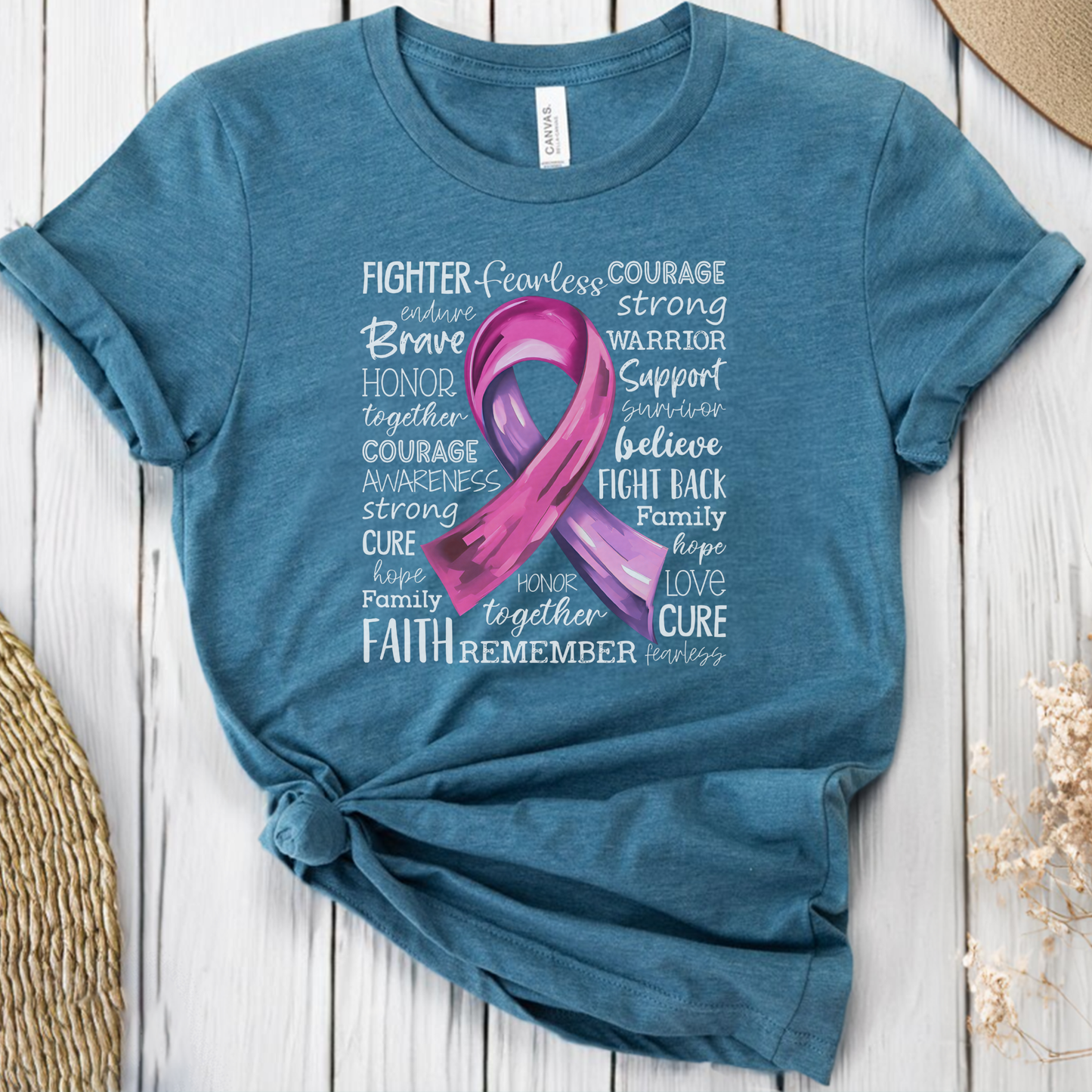 Pink Ribbon🎗️ Cancer Support T-shirt