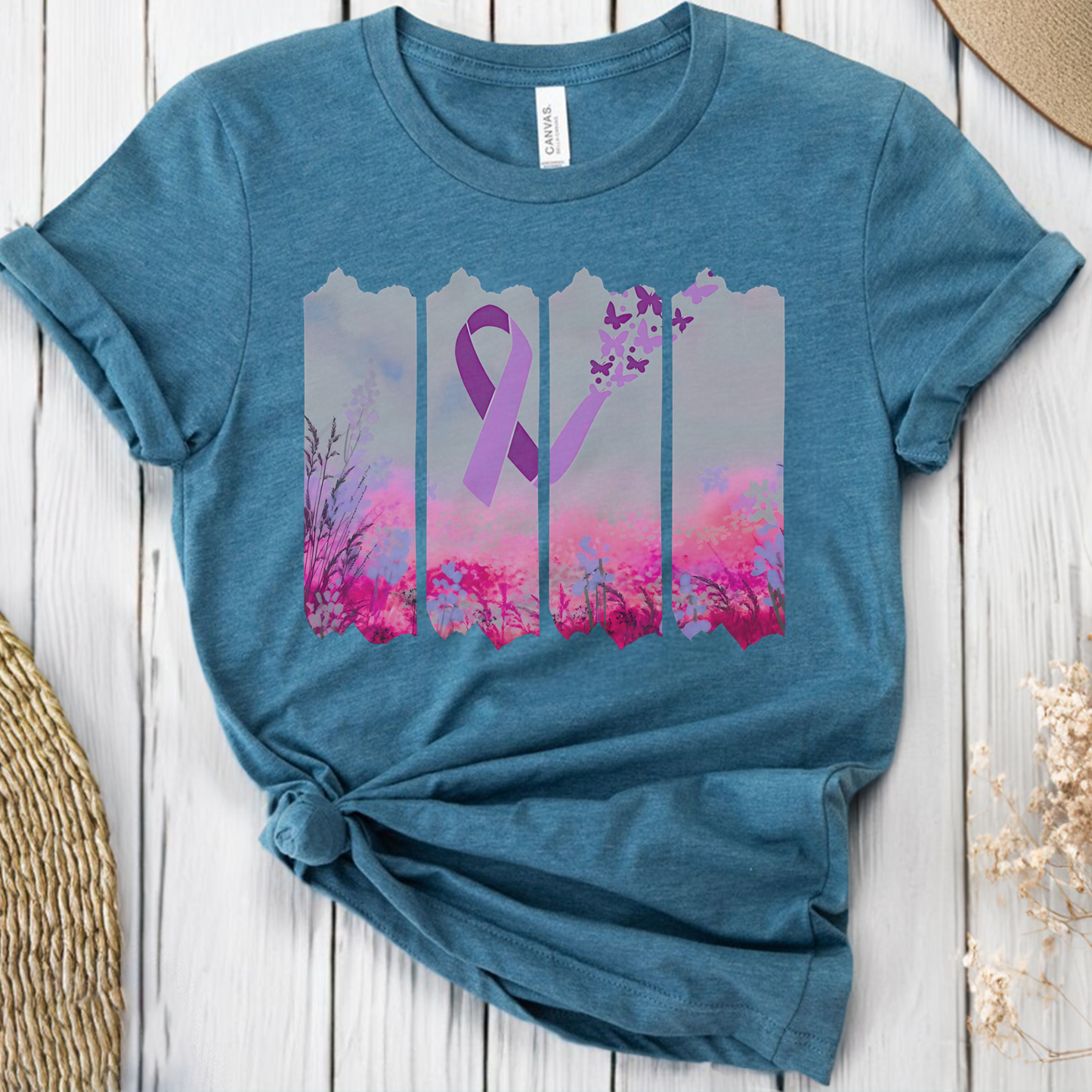 Butterfly🎗️ Cancer Support T-shirt