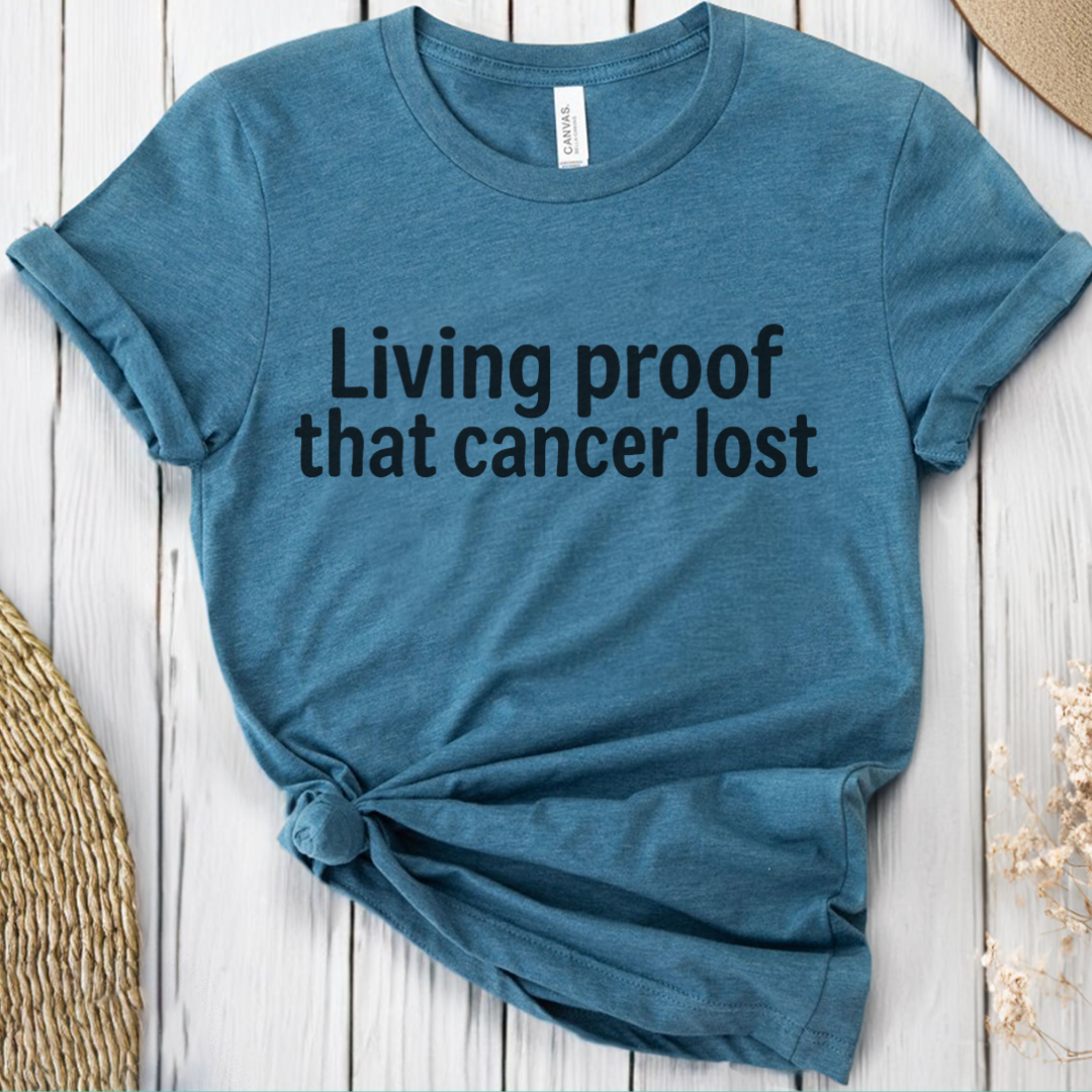 Living🎗️ Cancer Support T-shirt