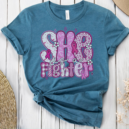 She is a🎗️ Cancer Support T-shirt
