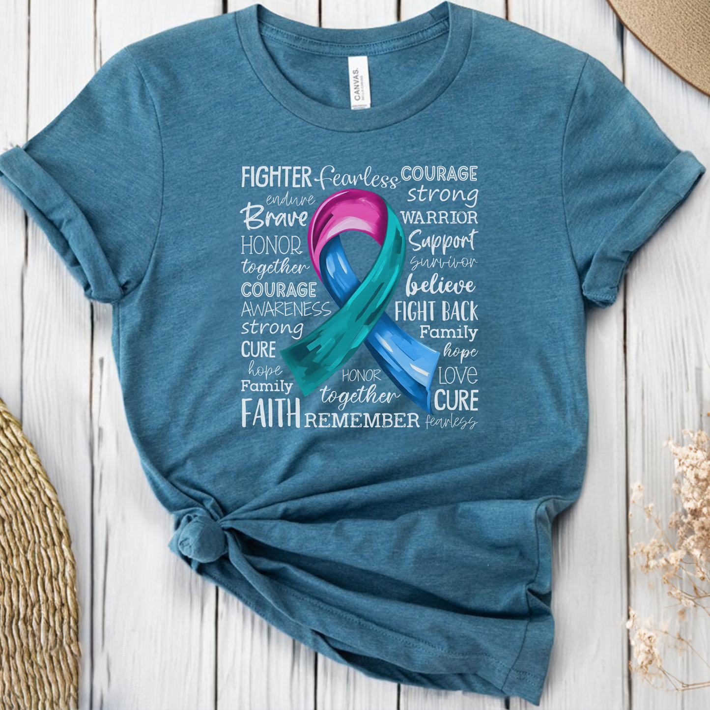 Thyroid🎗️ Cancer Support T-shirt