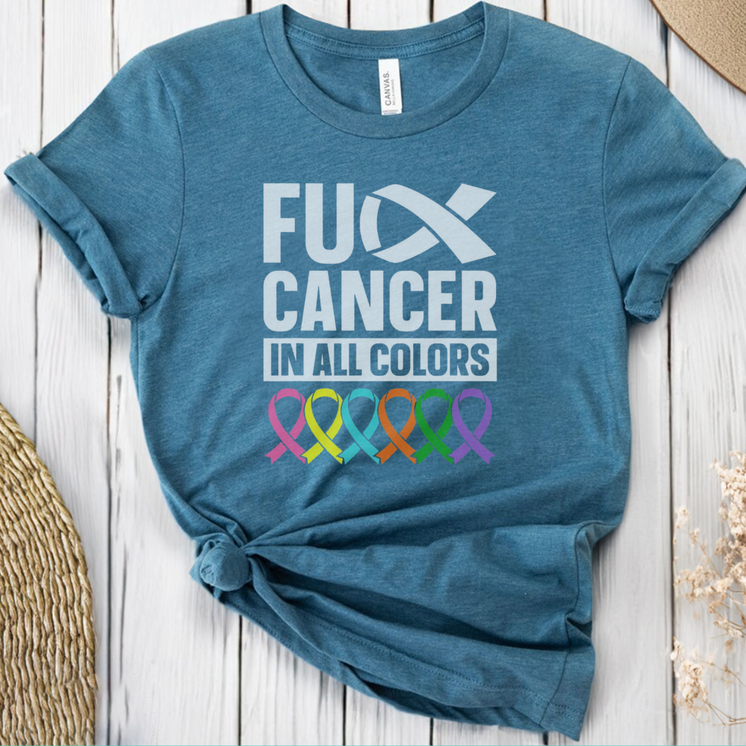 F.Cancer🎗️ Cancer Support T-shirt