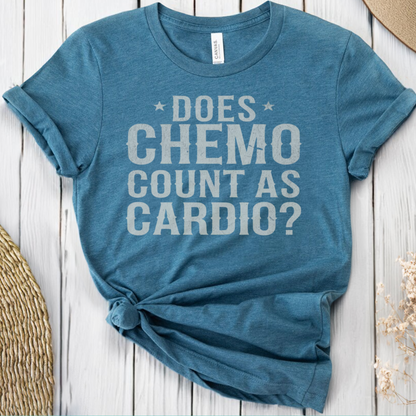 Cardio?🎗️ Cancer Support T-shirt