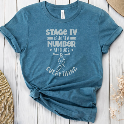 Stage IV🎗️ Cancer Support T-shirt