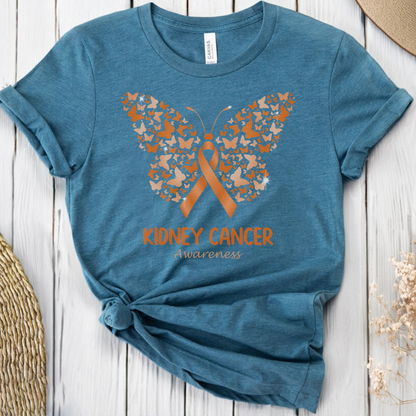 Kidney Awareness🎗️ Cancer Support T-shirt