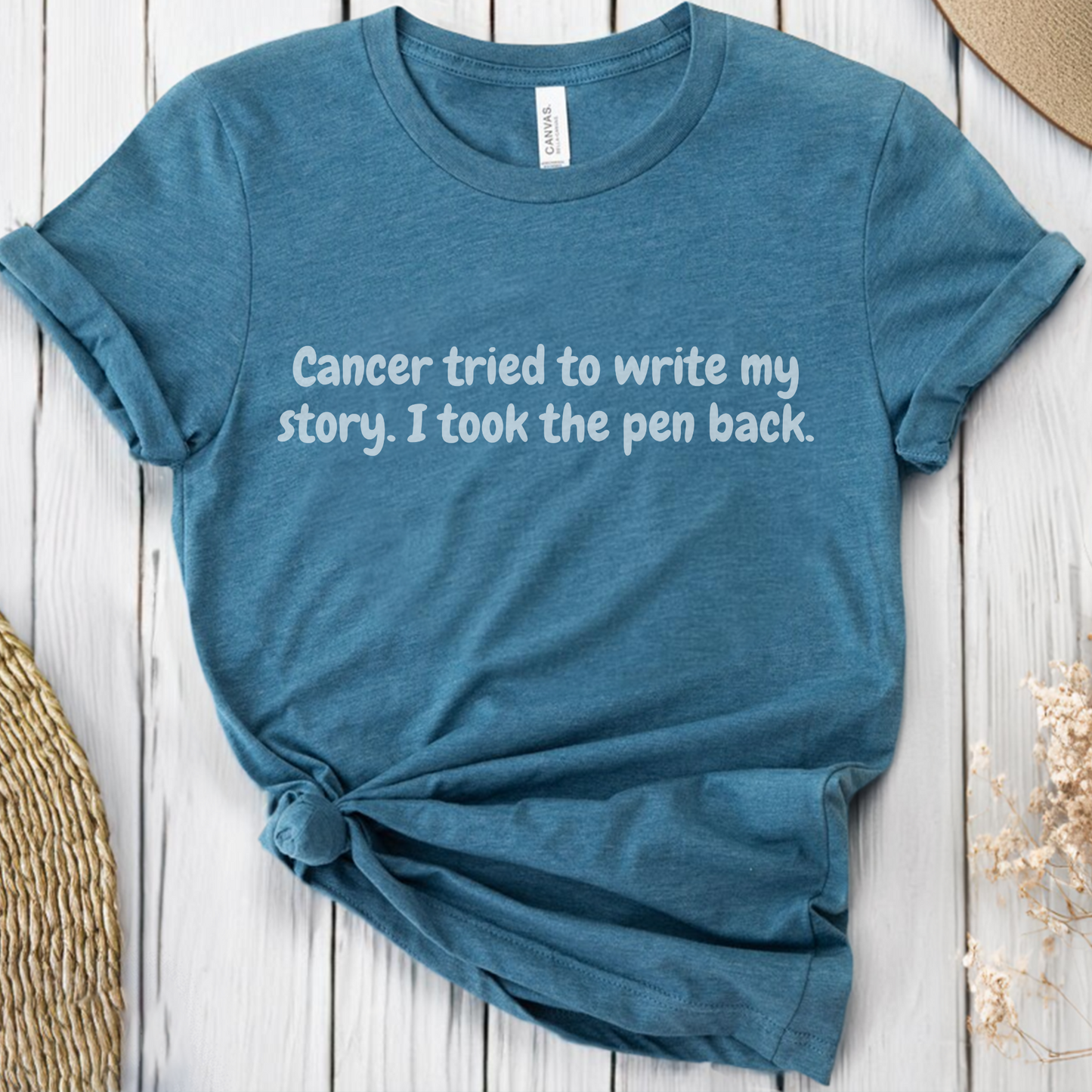 Write🎗️ Cancer Support T-shirt