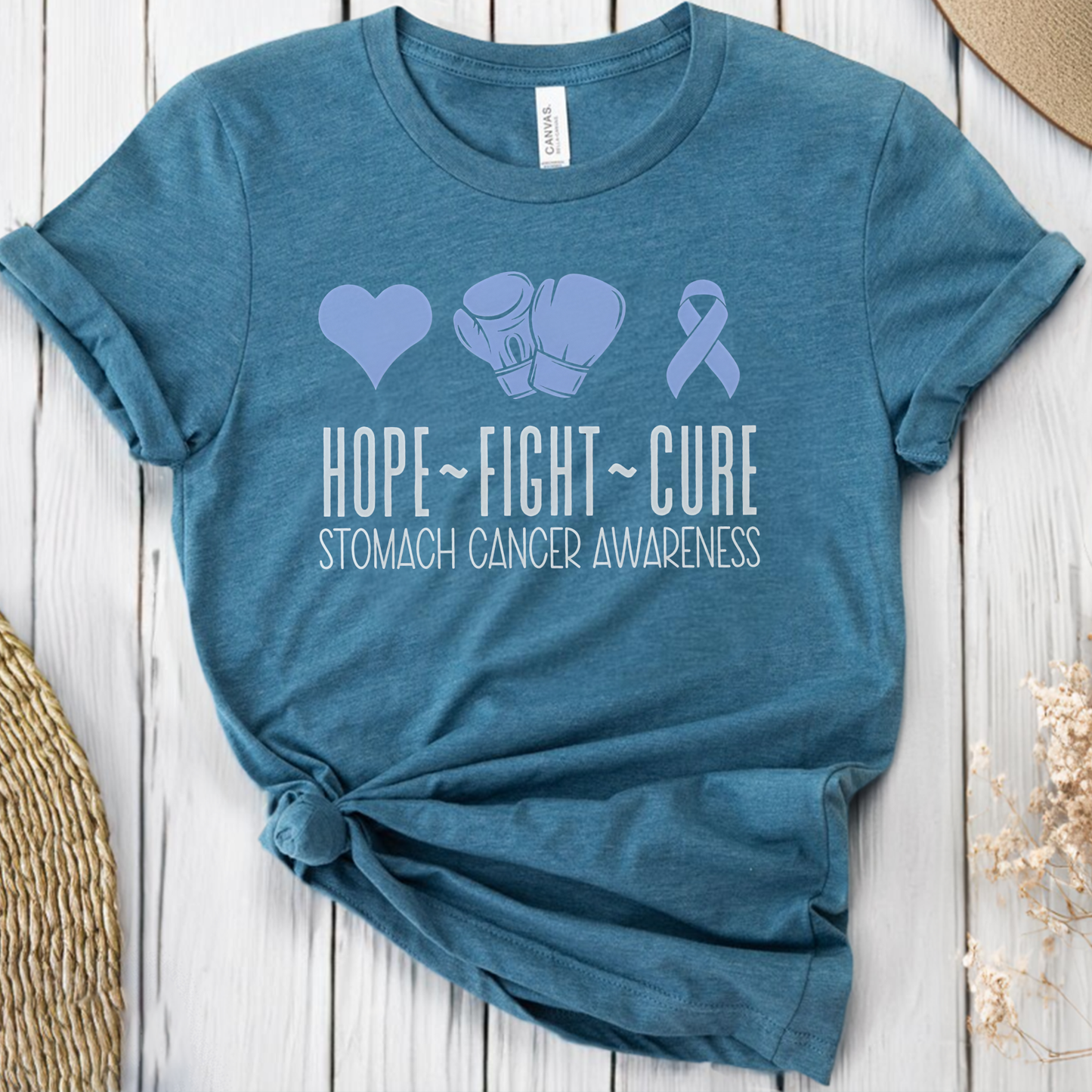 Stomach Hope🎗️ Cancer Support T-shirt