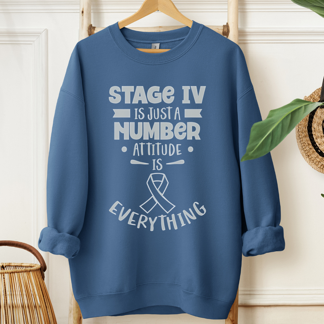 Stage IV🎗️Cancer support Sweatshirt