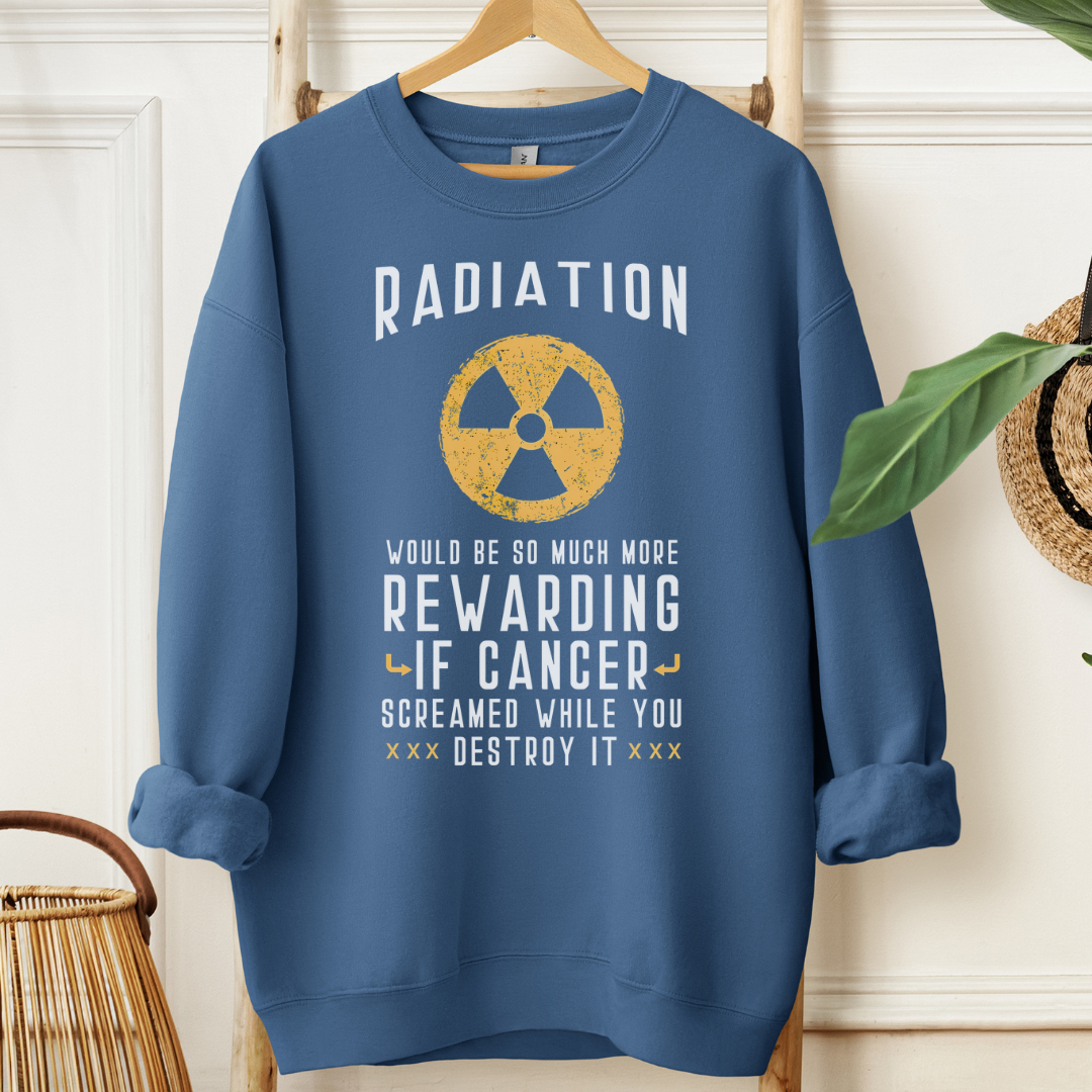Radiation🎗️Cancer support Sweatshirt