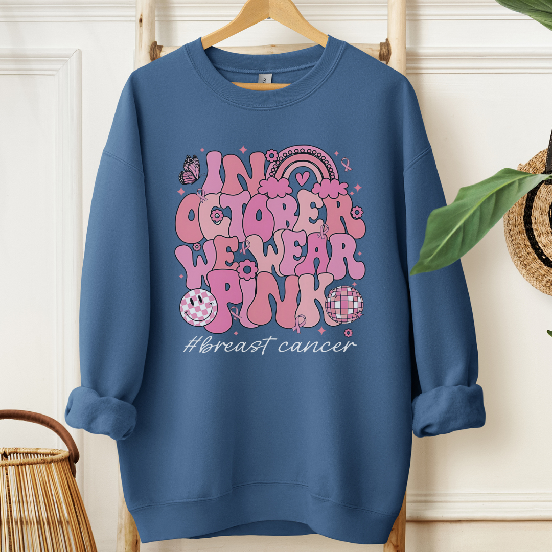 October🎗️Cancer support Sweatshirt