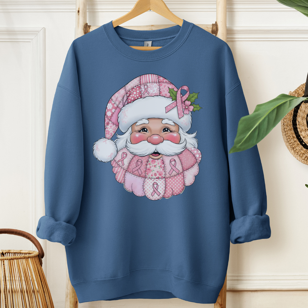 Santa🎗️Cancer support Sweatshirt (Christmas Limited Edition)