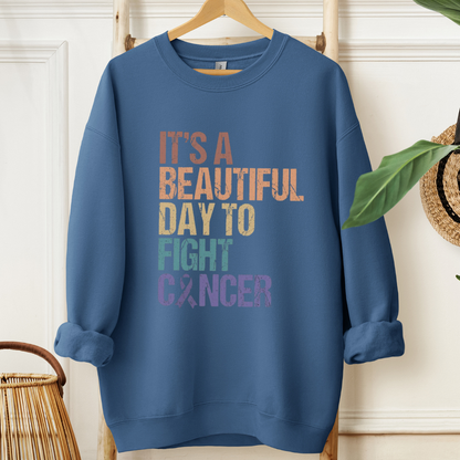 Beautiful🎗️Cancer support Sweatshirt
