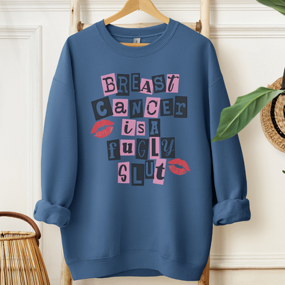 Slut🎗️Cancer support Sweatshirt