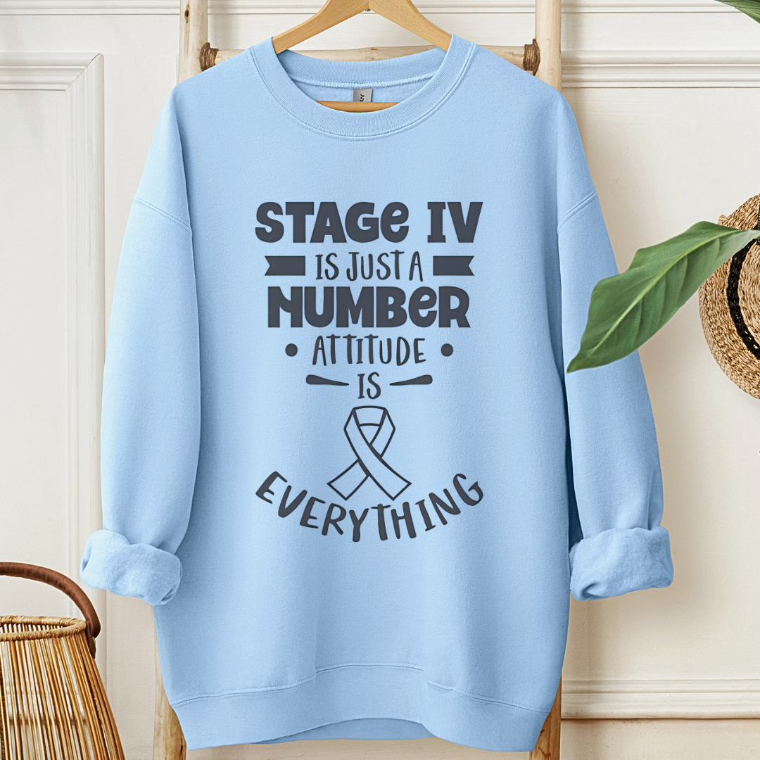 Stage IV🎗️Cancer support Sweatshirt
