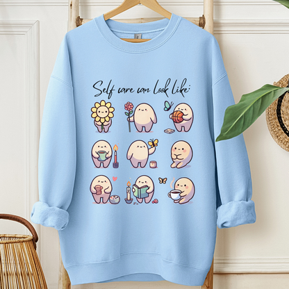 Self Care can look like ✦ Sweatshirt
