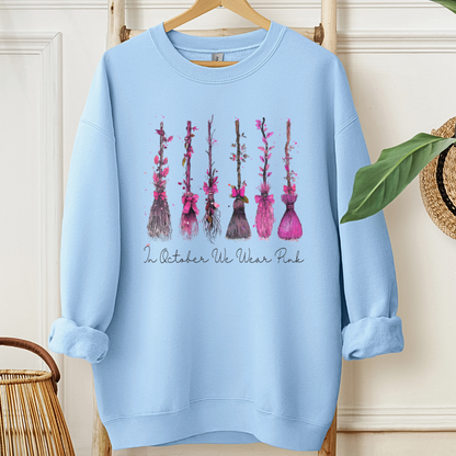 Witch🎗️Cancer support Sweatshirt