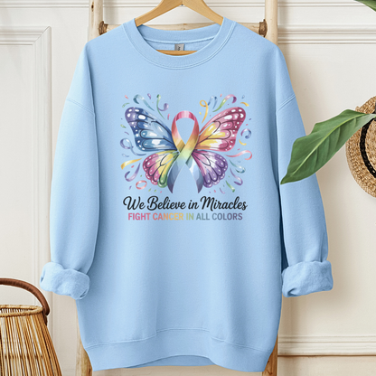 Miracle🎗️Cancer support Sweatshirt