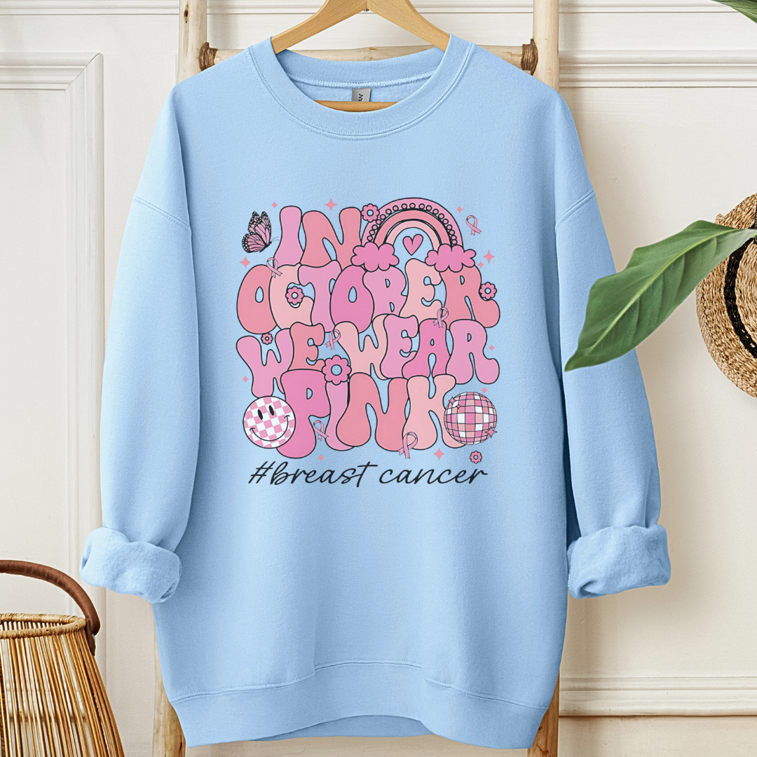 October🎗️Cancer support Sweatshirt