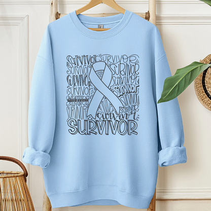 Im a Survivor🎗️Cancer support Sweatshirt