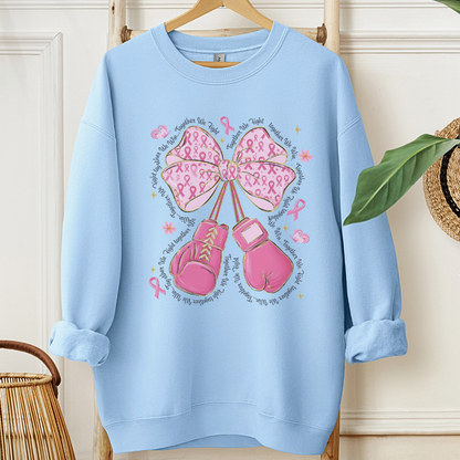Boxing🎗️Cancer support Sweatshirt