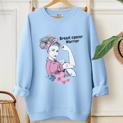 Breast Cancer Warrior🎗️Cancer support Sweatshirt