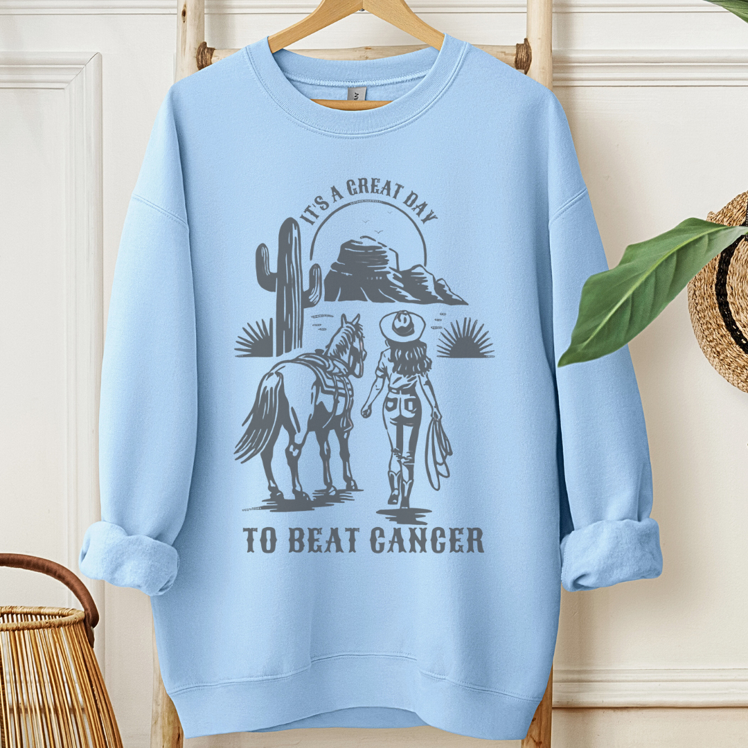 Great Day🎗️Cancer support Sweatshirt