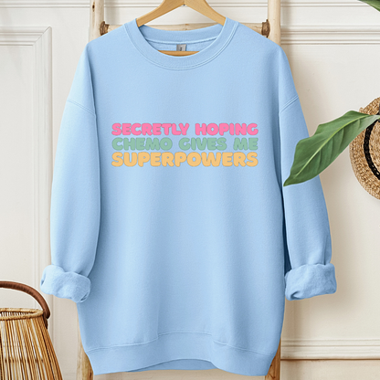 Superpowers 🎗️Cancer support Sweatshirt