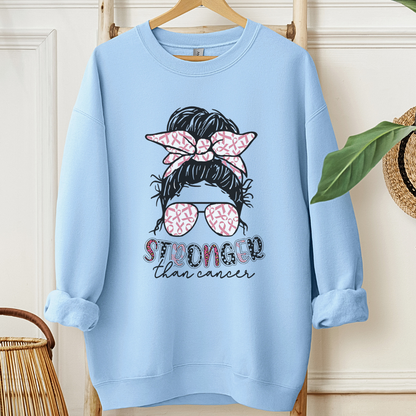 Stronger🎗️Cancer support Sweatshirt