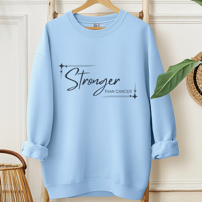 Stronger Than🎗️Cancer support Sweatshirt