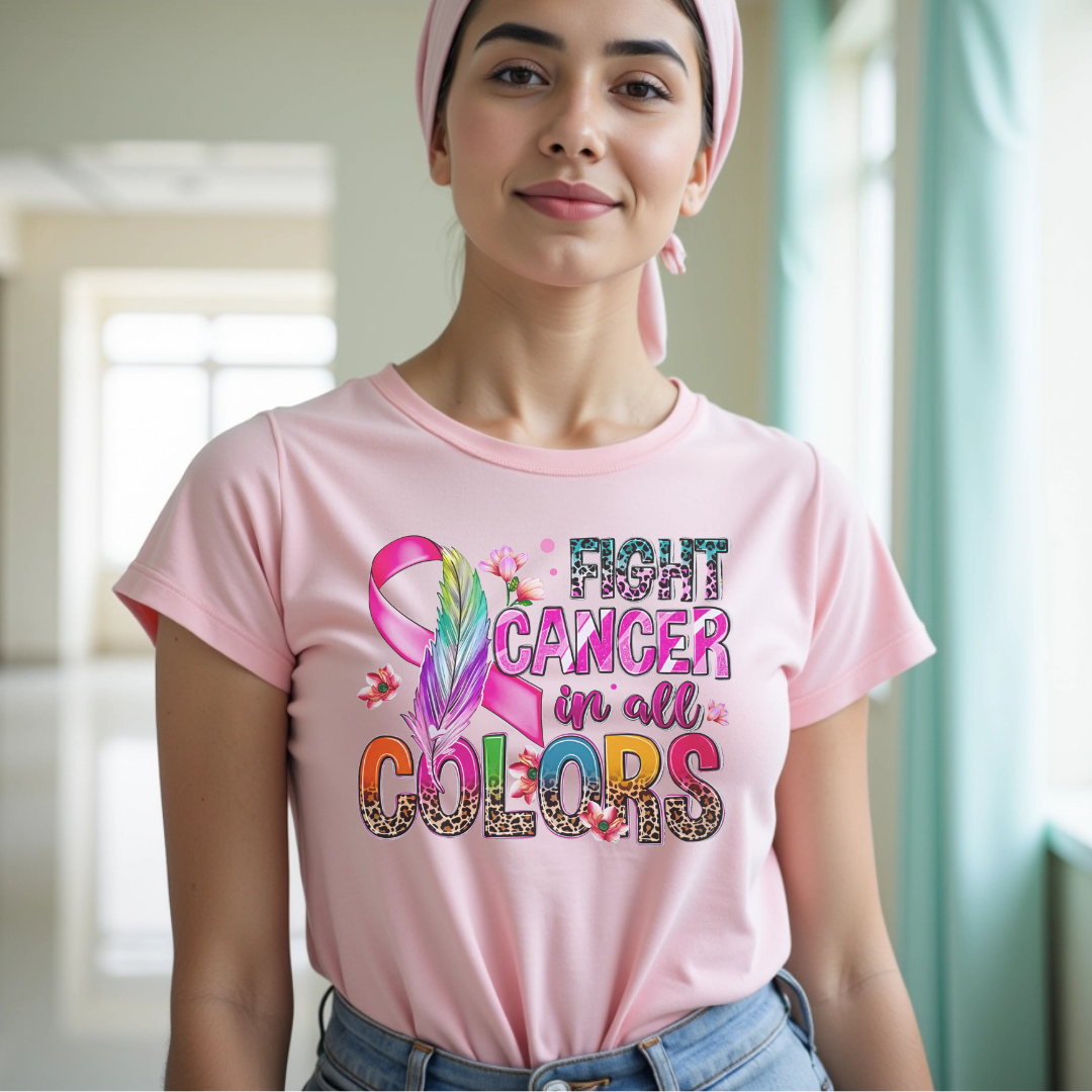 In all colors🎗️ Cancer Support T-shirt