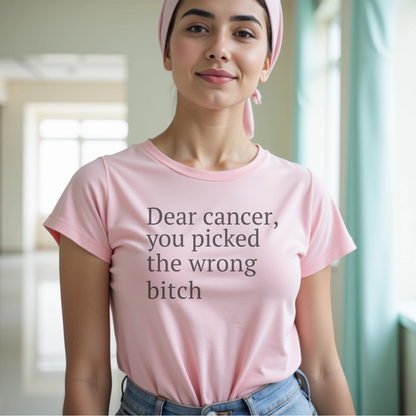 Dear (black font)🎗️ Cancer Support T-shirt