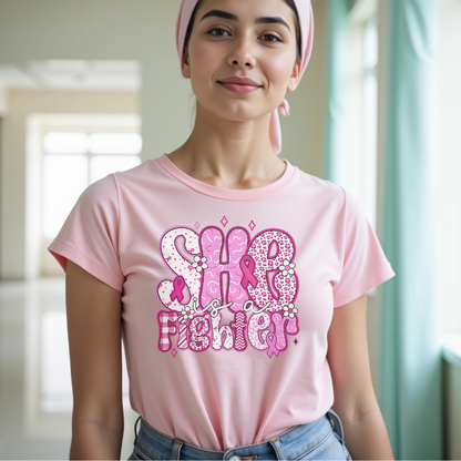 She is a🎗️ Cancer Support T-shirt