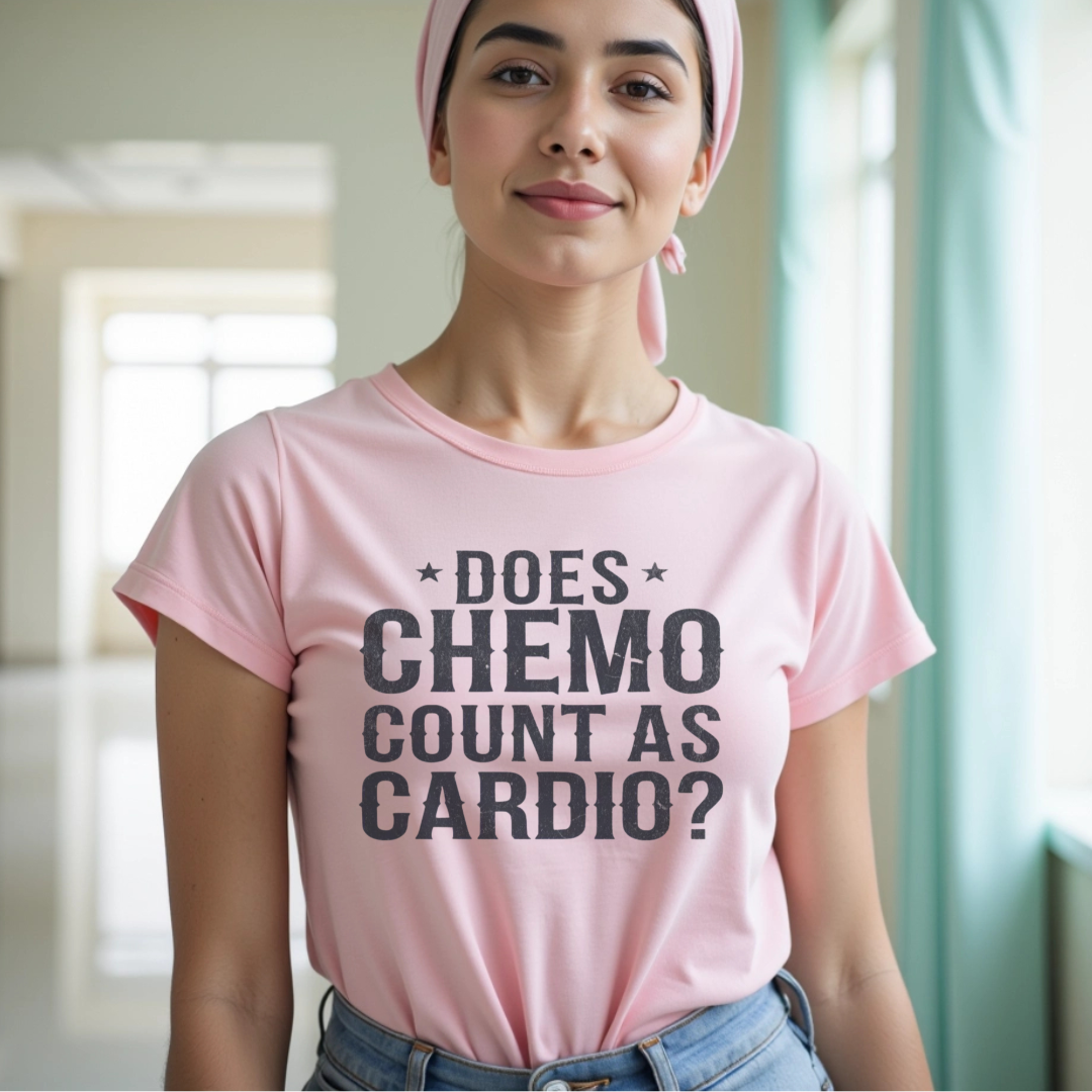 Cardio?🎗️ Cancer Support T-shirt