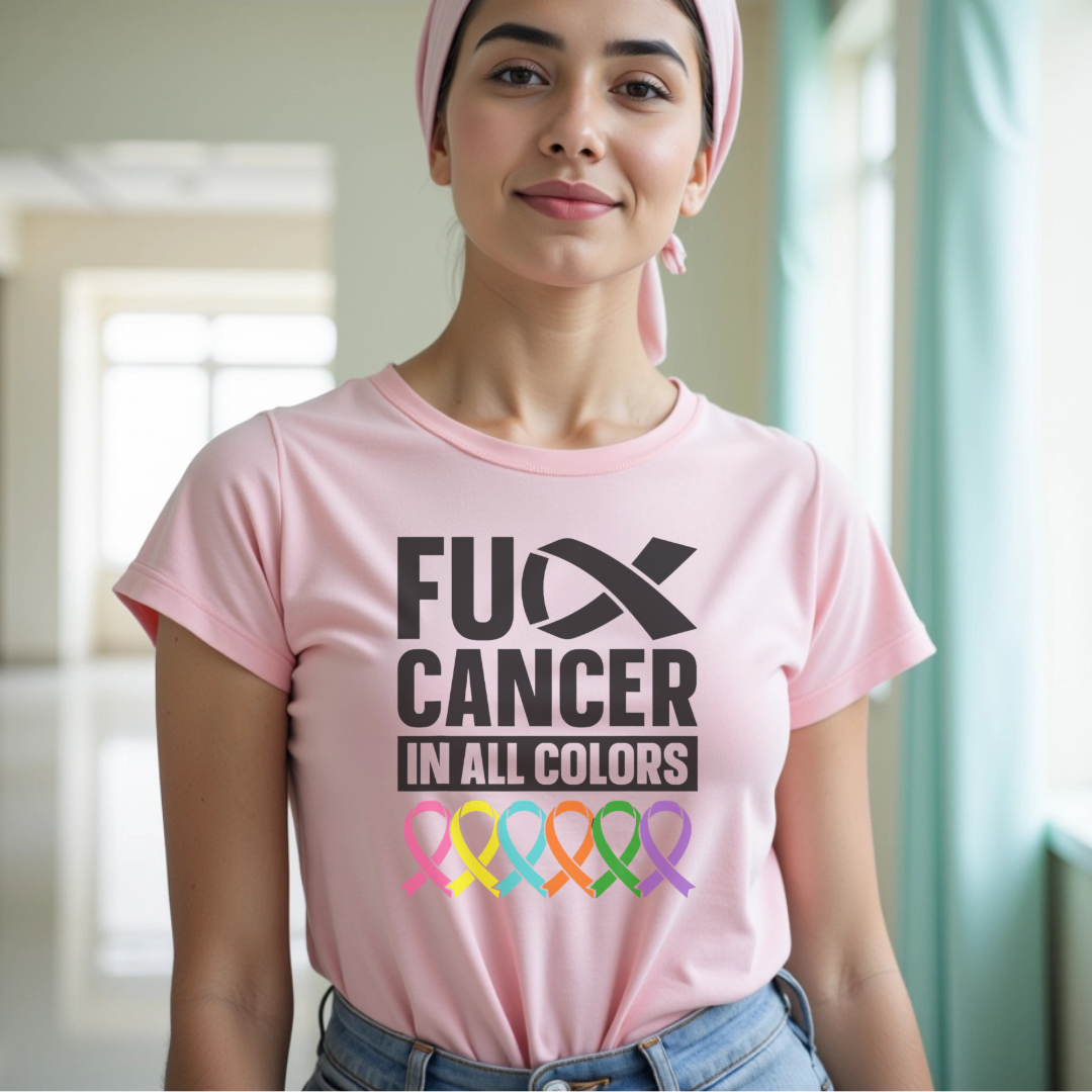 F.Cancer🎗️ Cancer Support T-shirt