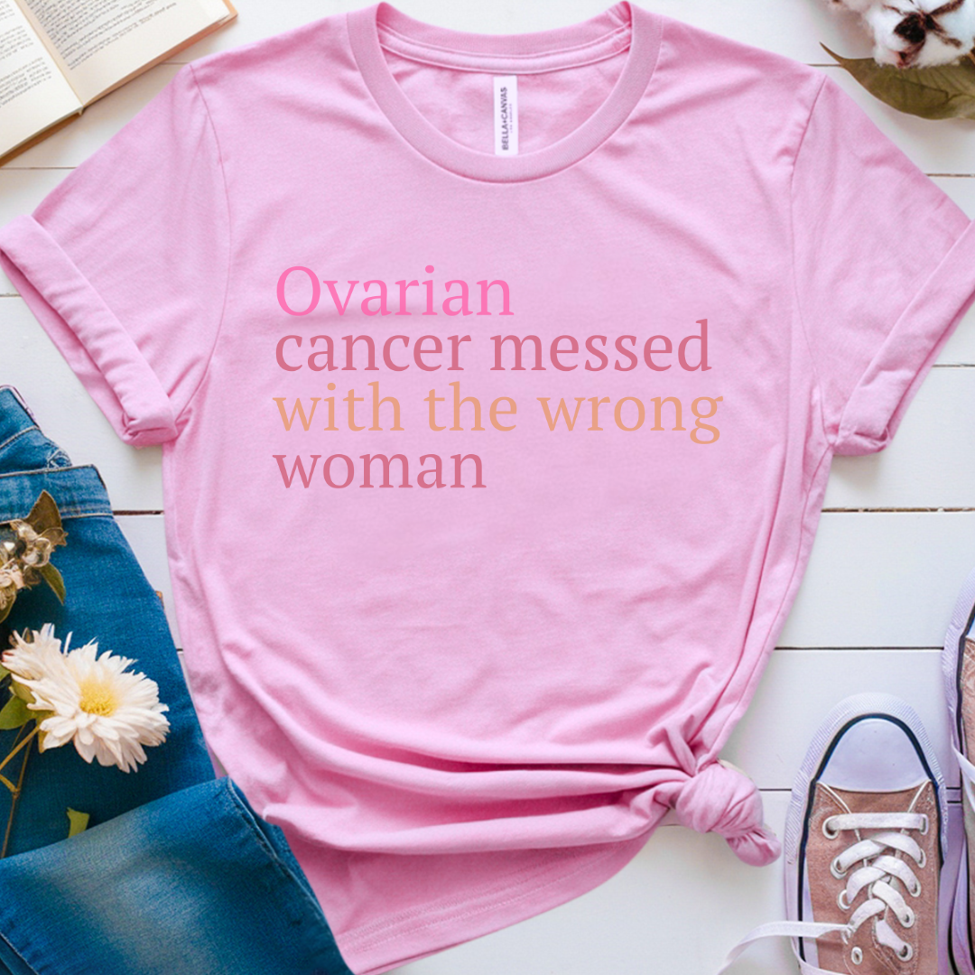 Ovarian🎗️ Cancer Support T-shirt