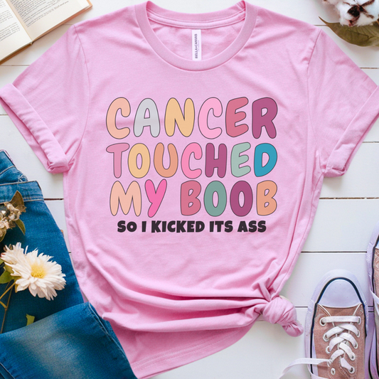 My boob🎗️ Cancer Support T-shirt