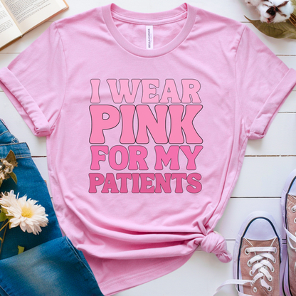 Patients🎗️Doctors - Nurses Cancer Support T-shirt
