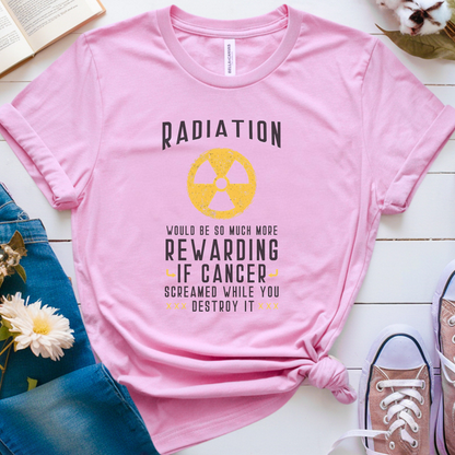 Radiation🎗️ Cancer Support T-shirt