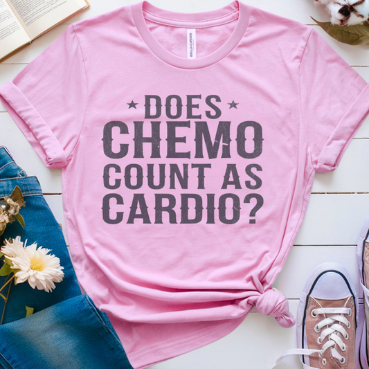 Cardio?🎗️ Cancer Support T-shirt