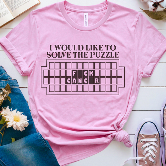 Puzzle🎗️ Cancer Support T-shirt