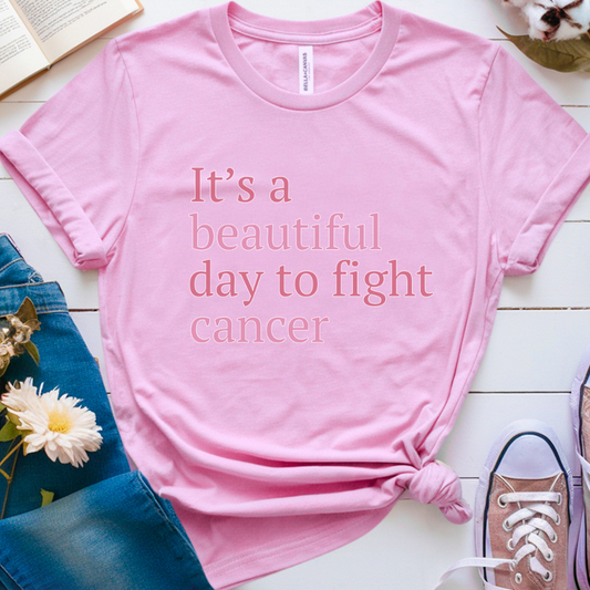 Fight 🎗️ Cancer Support T-shirt
