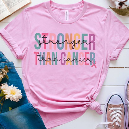 Stronger🎗️ Cancer Support T-shirt