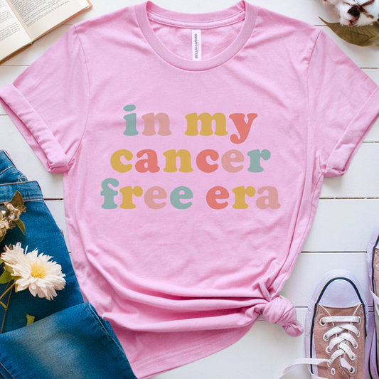 Free Era🎗️ Cancer Support T-shirt