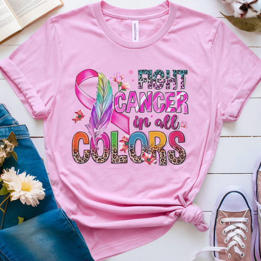 In all colors🎗️ Cancer Support T-shirt